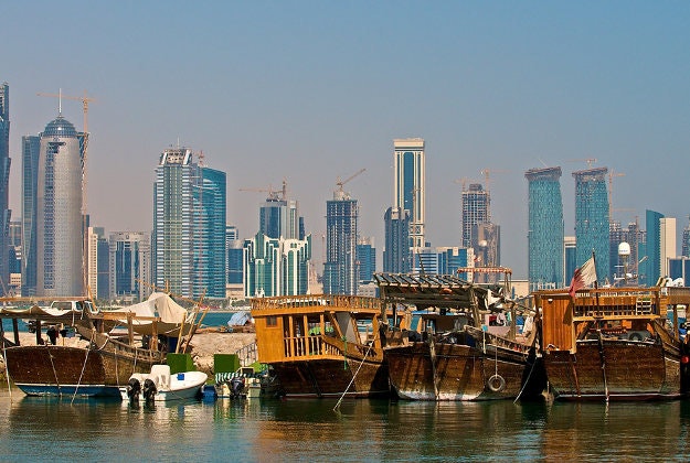 Doha City, Dhow Boat Ride & Desert Safari Combo
